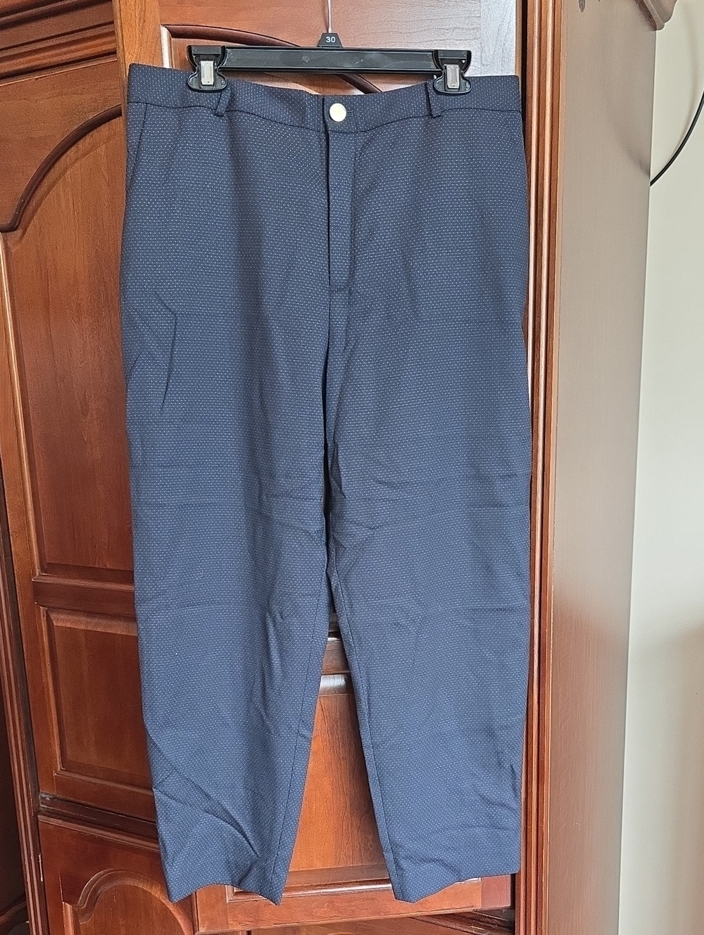 Club Monaco Wool Blend Straight-Leg Pants